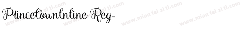 Princetownlnline Reg字体转换